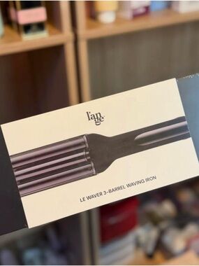 L'ange Le Waver 3-Barrel Waving Iron - Black